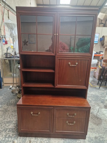 Plan dark teak - g, tall