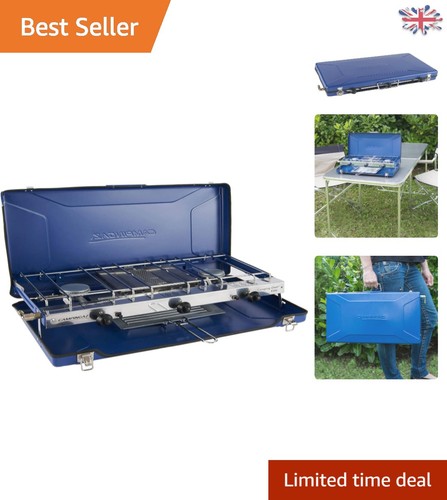 Portable chef double - portable, burner