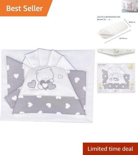 Chic piece cot bedding set - chic,