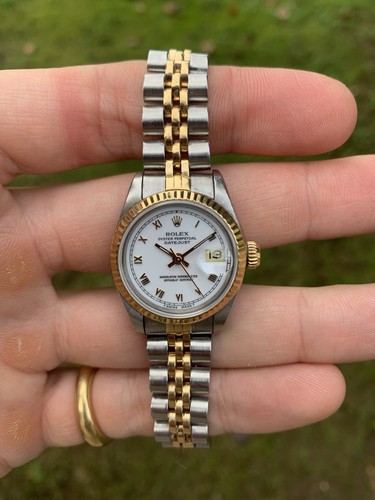 Steel yellow gold rolex - gold,