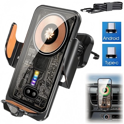 120w fast wireless car charger - fast,