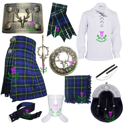 Men scottish kilt - scottish, outfit