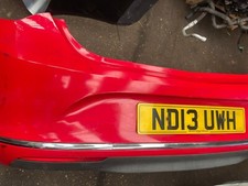 VAUXHALL ASTRA J 2013 FACELIFT REAR BUMPER IN RED COLOUR