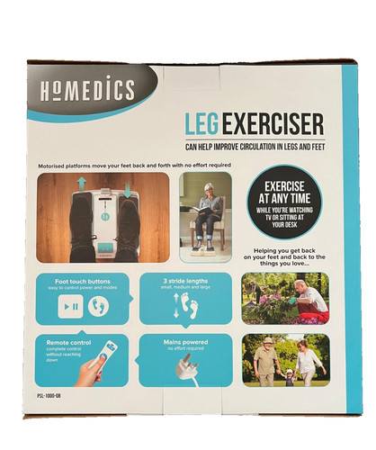Leg exerciser machine homedics - exerciser,