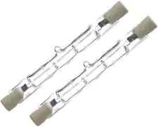 2x 78mm R7s 120W = 150W Energizer Halogen Floodlight Security Linear Bulb 240V