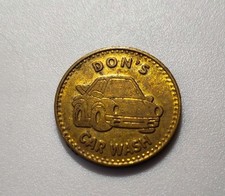 VINTAGE CAR WASH TOKENS (