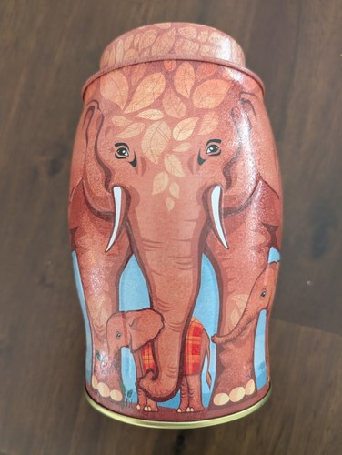 Williamson tea elephant tin - williamson,