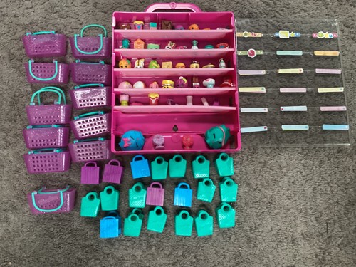 Shopkins collection pink case - pink,