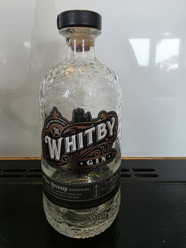 Whitby gin distillery bottle - gin,