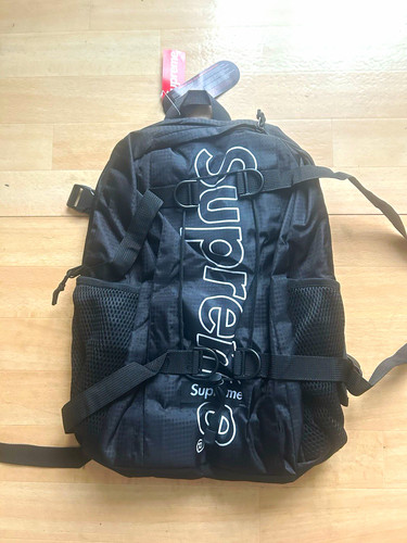 Supreme backpack black - supreme,