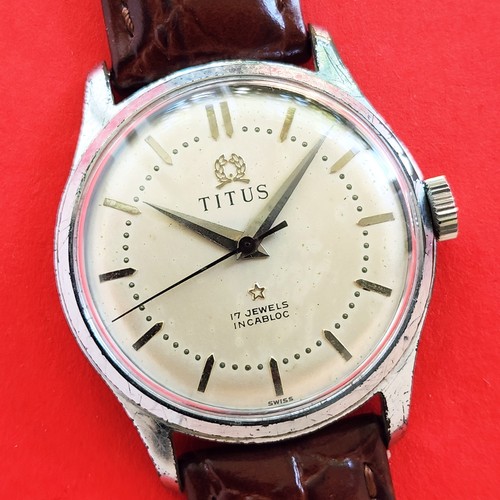 Titus beautiful patina dial - beautiful,
