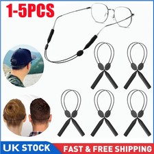 1-5X Black Glasses Strap Chain Neck Cord Lanyards Reading Spectacles Sunglasses