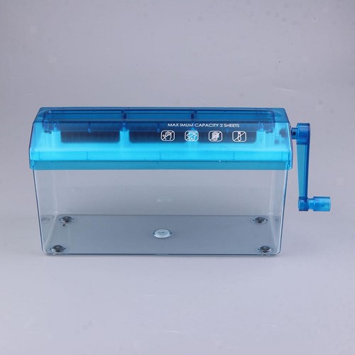 Manual paper shredder - manual, small