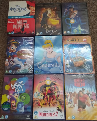 Dvd bundle disney films - 10,