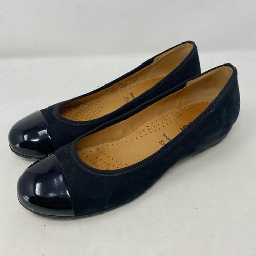 Gabor ballerina flat black - ballerina,