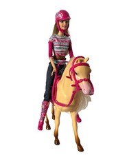 Barbie Doll And Tawny Horse
