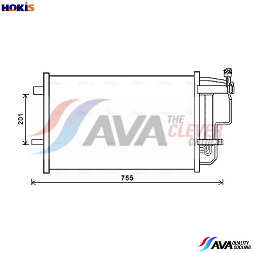Condenser air conditioning - air,