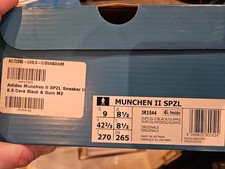 adidas Munchen SPZL UK Size
