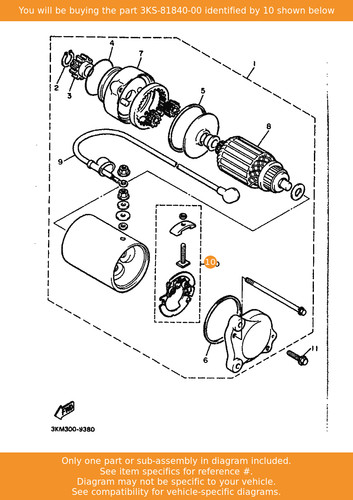 Yamaha brush holder assy - yamaha,