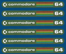 6X 150MM COMMODORE 64 VINTAGE