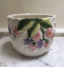 Vintage planter pot - vintage, hand