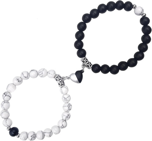 Magnetic couple bracelets - couple,