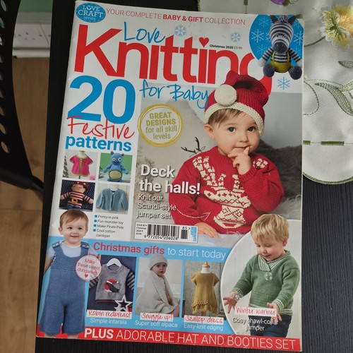 Love knitting for baby - love,