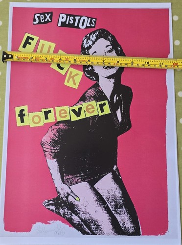Sex pistols poster - a3,