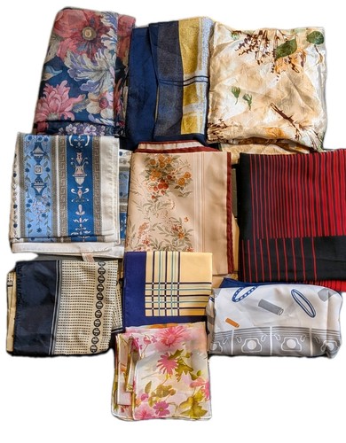 Bundle vintage scarf - x,