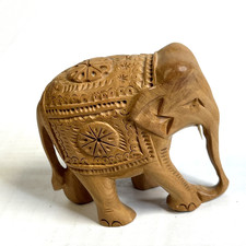 Carved Wooden Elephant