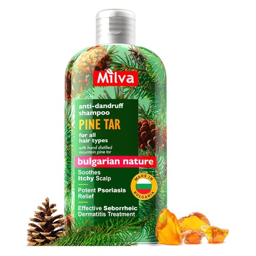 Pine tar shampoo 200ml - pine,