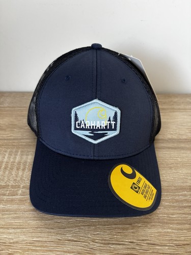 Carhartt trucker cap hat navy - trucker,