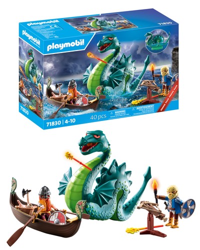 Playmobil viking with sea - viking,