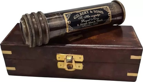 Vintage brass kaleidoscope - brass,