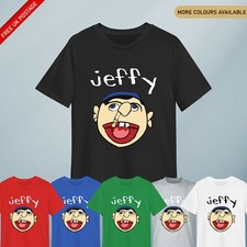 Jeffy Kids T Shirt Funny Puppet Youtuber Girls Boys Birthday Top Printed Gifts