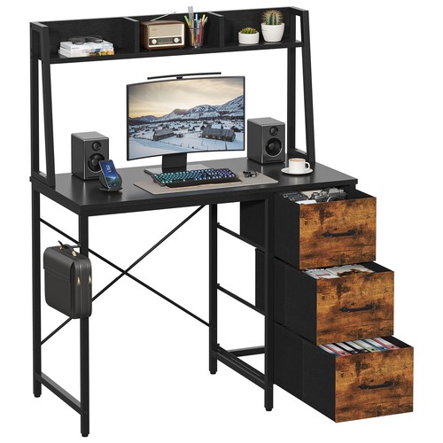 Industrial style computer - computer, desk