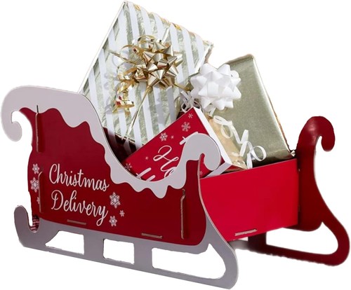 Large santa christmas - santa, sleigh