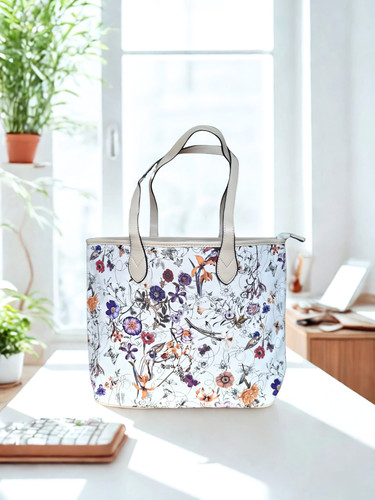 Large floral tote purse for - floral,