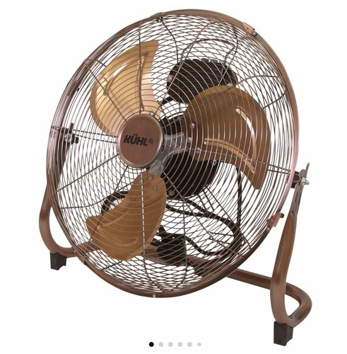 Kühl metal floor fan copper - kÜhl, 9