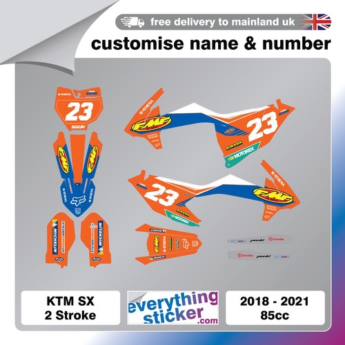 Custom ktm graphics kit - ktm,