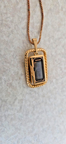 Vintage 1980 gold - gold, tone