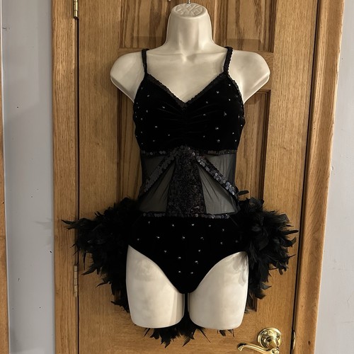 The line black velvet mesh - line,