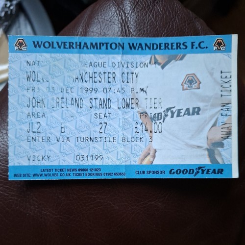 1999 wolves v manchester - 3/12/1999,