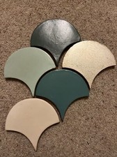 5x Fired Earth Wall Tiles