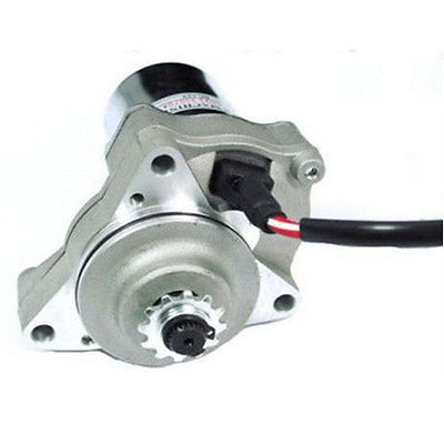 Start motor hole - pit, dirt