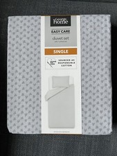 NEW Single Duvet Set Grey