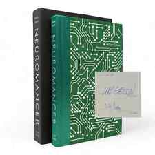 SIGNED Neuromancer WILLIAM GIBSON Illustr SUNTUP Limited Edition 2021 PC Copy