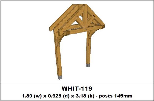 European oak porch kits - european,