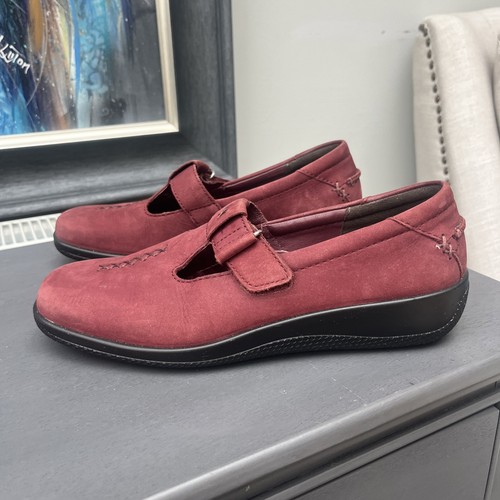 Hotter sunset burgundy shoes - sunset,