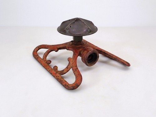 Vintage cast iron scroll - cast, sled